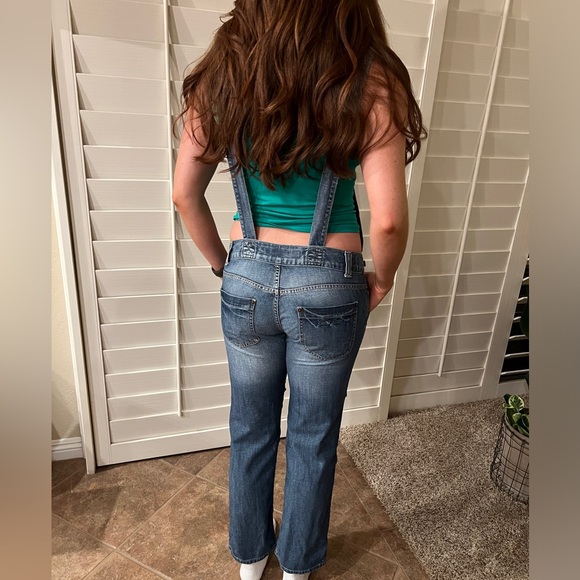 GUESS JEANS Chucky Halloween Y2K Bib Overalls - Picture 15 of 16